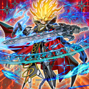 "Sevens Paladin", one of the first Rush Duel Magical Knight Type monsters