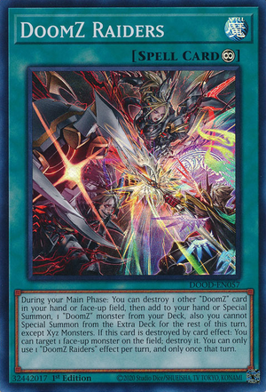 DoomZ Raiders - Yugipedia