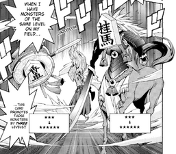Hishakaku with "Line Monster Spear Wheel" and "Line Monster K Horse".