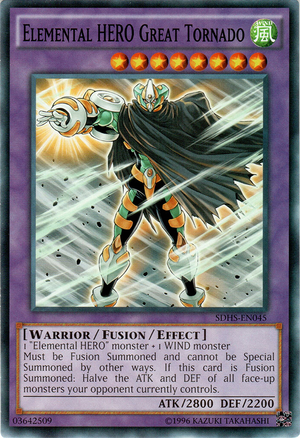 Elemental HERO Great Tornado - Yugipedia