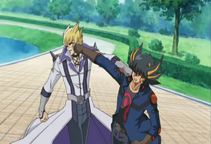 It's so weird how 5DS season 2 had Yusei trying to figure out a