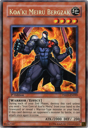 Golem de Sable Koa'ki Meiru - SESL-FR049 - Carte Yu-Gi-Oh! Super