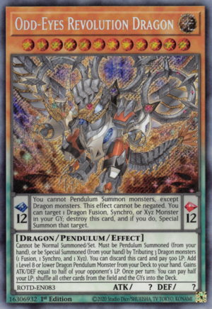 Odd Eyes Revolution Dragon Yugipedia Yu Gi Oh Wiki