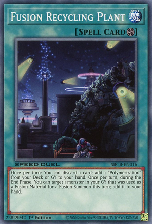 Fusion Recycling Plant Yugipedia Yu Gi Oh Wiki