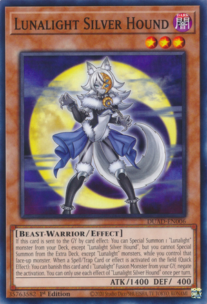 Lunalight Silver Hound - Yugipedia