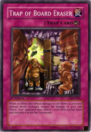 yugioh cards that negate effect damage YU-GI-OH! - Memory Loss (BP03-EN229) - Battle Pack 3: Monster League - 1st Edition If a monster(s) Special Summoned from the Extra Deck is destroyed by card effect Damage Eater