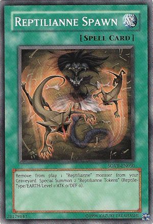 Reptilianne Spawn Yugipedia Yu Gi Oh Wiki