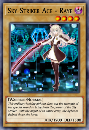 Sky Striker Ace - Raye (Cross Duel) - Yugipedia