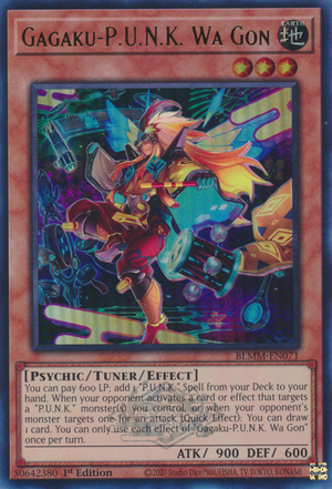 Gagaku-P.U.N.K. Wa Gon - Yugipedia