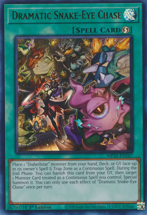 Dramatic Snake-Eye Chase - Yugipedia