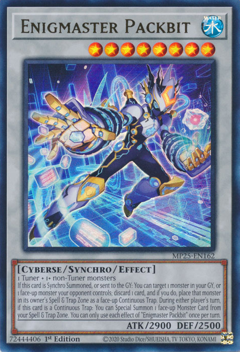 Thẻ bài Yugioh chính hãng Enigmaster Packbit - PHNI-JP042 - Ultimate