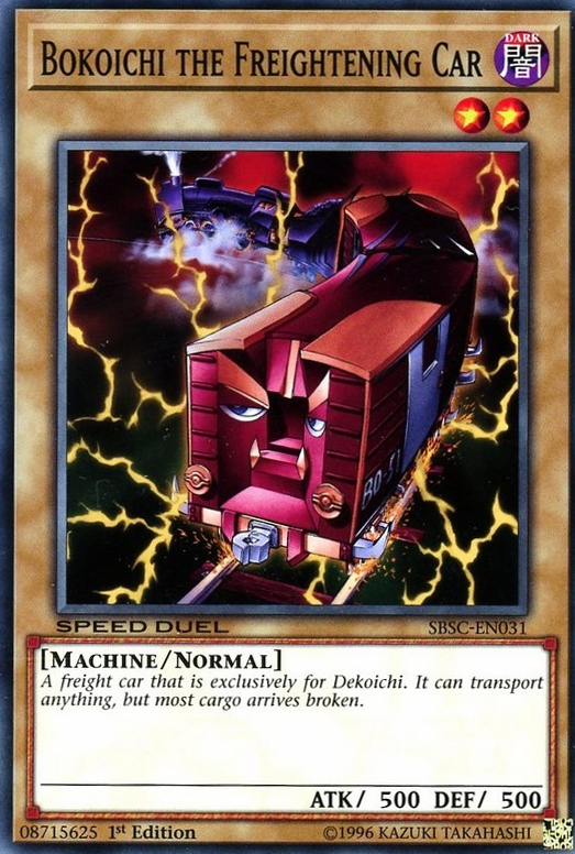 Freightening Car Yu Gi Oh RDS-F003 VF Bokoichi le Wagon de Terreur Yu ...