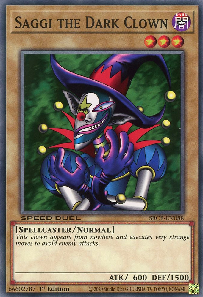 Saggi the Dark Clown - Yugipedia - Yu-Gi-Oh! wiki