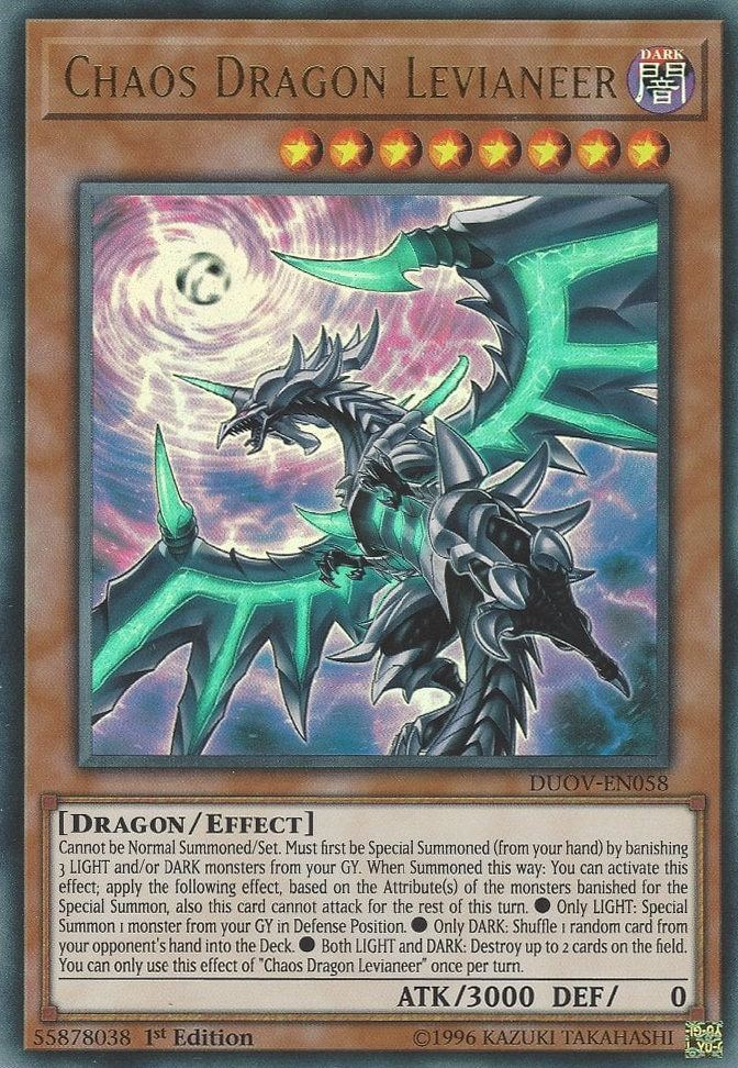 Chaos Dragon Levianeer Yugipedia YuGiOh! wiki