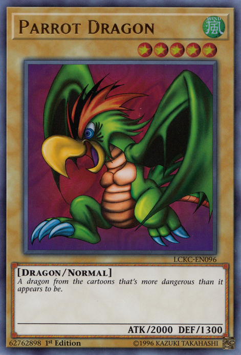 Parrot Dragon - Yugipedia - Yu-Gi-Oh! wiki