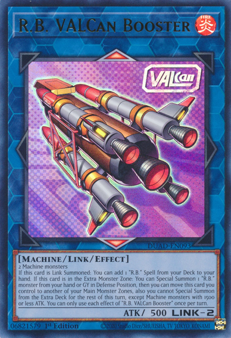 R.B. VALCan Booster - Yugipedia