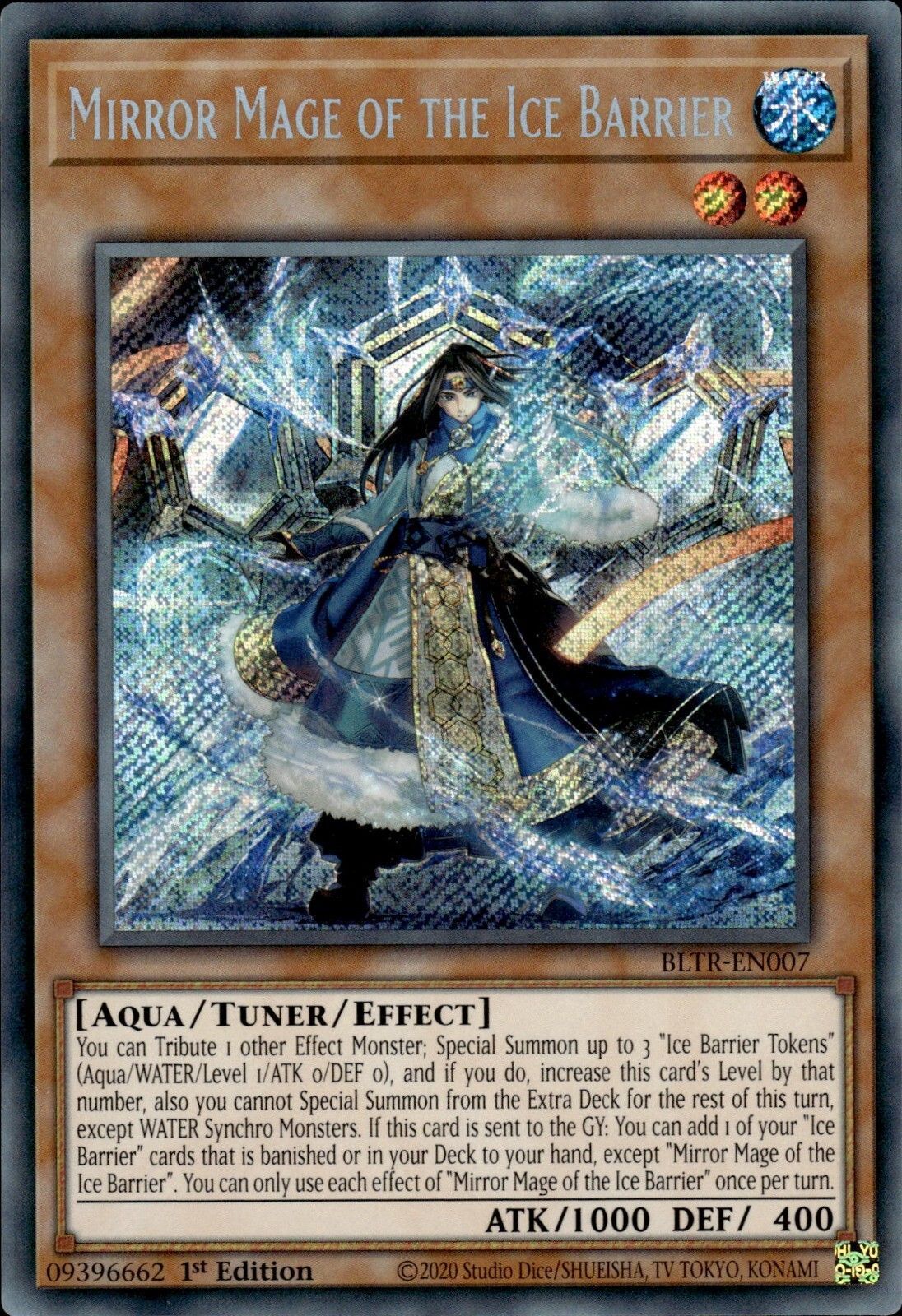Mirror Mage of the Ice Barrier - Yugipedia