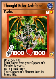Yu-Gi-Oh! Carta Thought Ruler Archfiend (TDGS-EN044) | 1st Edition Ultra Rara Da The Duelist Genesis