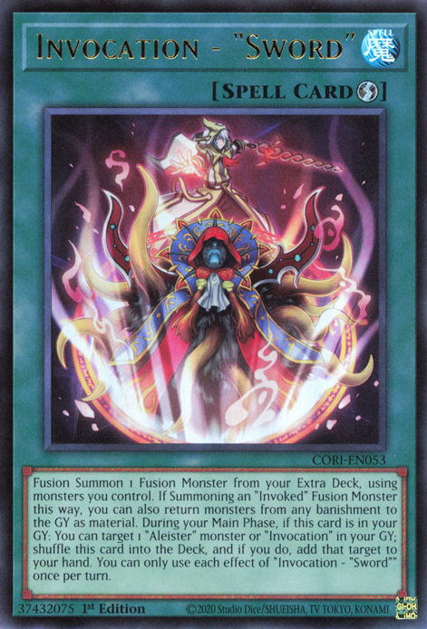 Invocation - "Sword" - Yugipedia