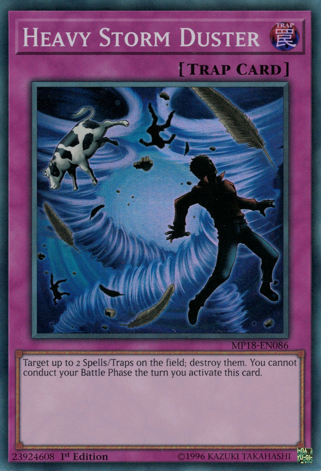 Heavy Storm Duster Yugipedia YuGiOh! wiki