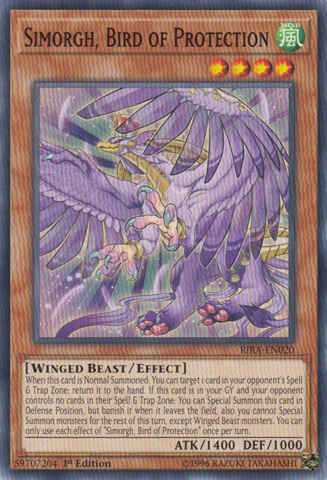 Simorgh, Bird of Protection - Yugipedia - Yu-Gi-Oh! wiki