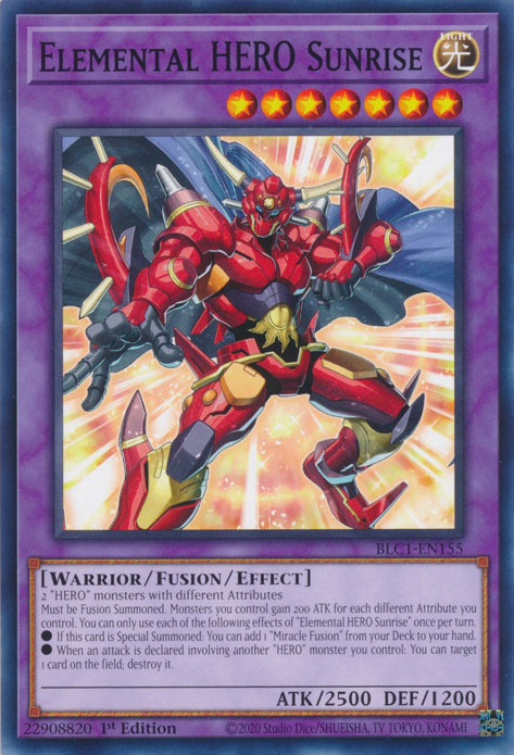 Elemental HERO Sunrise - Yugipedia - Yu-Gi-Oh! wiki