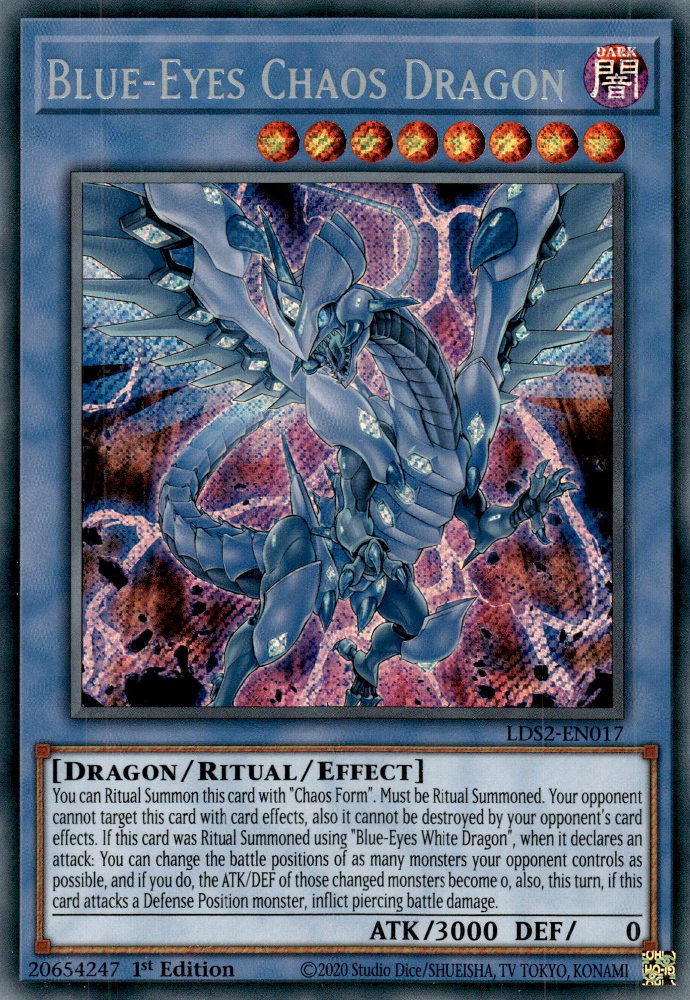 BlueEyes Chaos Dragon Yugipedia YuGiOh! wiki