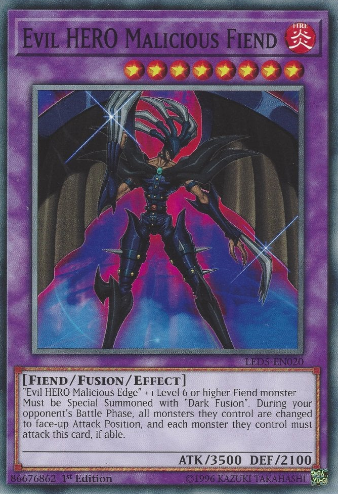 Evil HERO Malicious Fiend - Yugipedia - Yu-Gi-Oh! wiki
