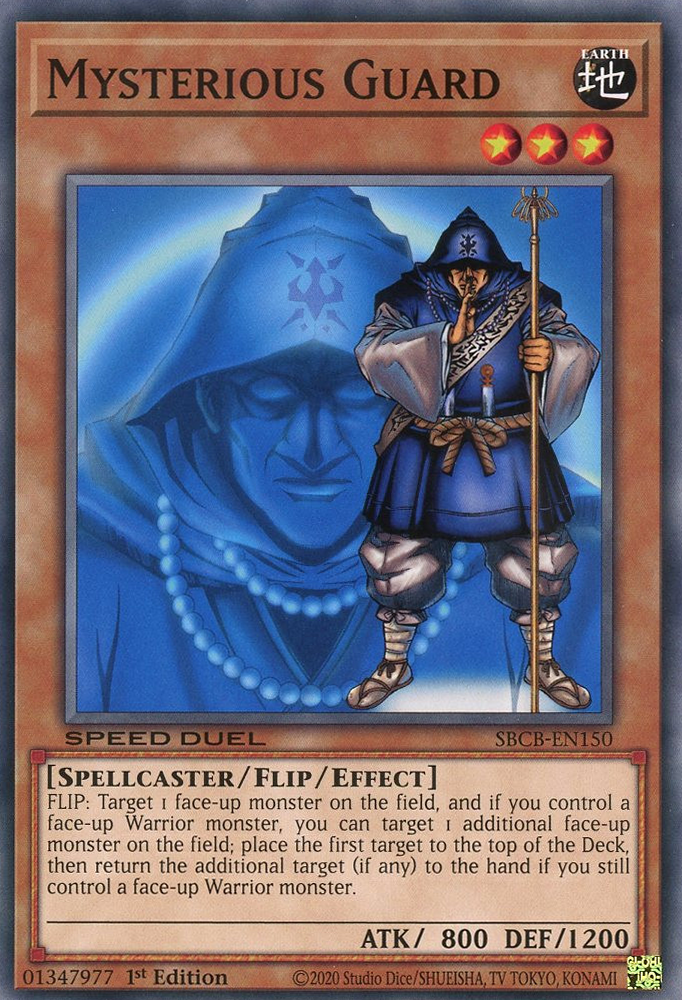 Mysterious Guard - Yugipedia - Yu-Gi-Oh! wiki