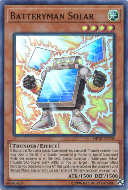 Batteryman Solar - Yugipedia