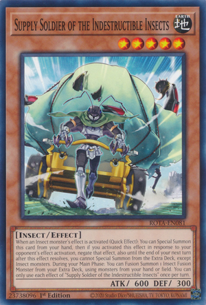 Supply Soldier of the Indestructible Insects - Yugipedia
