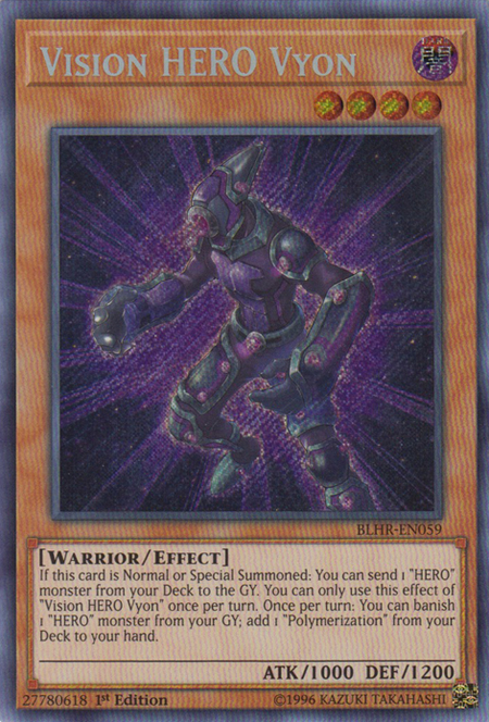 Vision HERO Vyon - Yugipedia - Yu-Gi-Oh! wiki