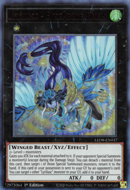 Lyrilusc - Ensemblue Robin - Yugipedia
