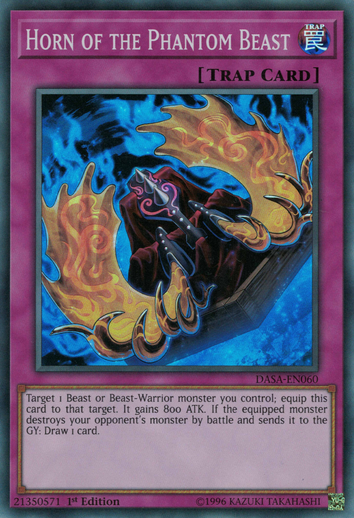 Horn of the Phantom Beast - Yugipedia - Yu-Gi-Oh! wiki