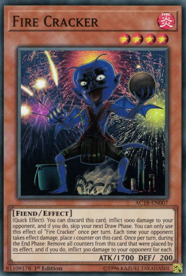 Fire Cracker - Yugipedia