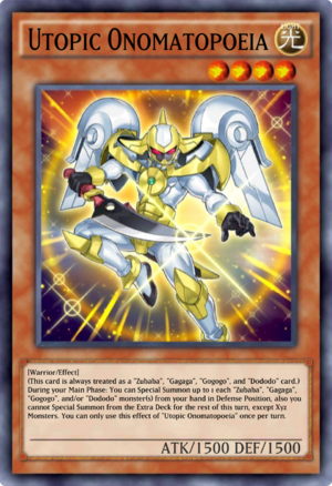 Utopic Onomatopoeia (Duel Links) - Yugipedia