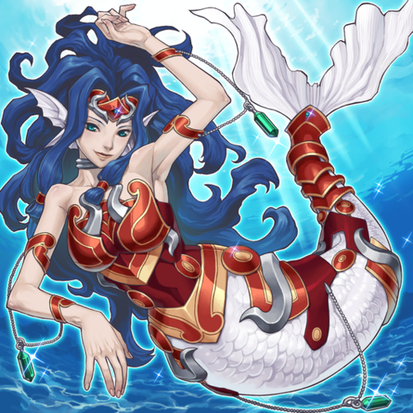 Card Artworks:Mermail Abysslinde - Yugipedia