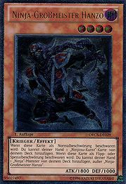 Card Gallery:Ninja Grandmaster Hanzo - Yugipedia - Yu-Gi-Oh! wiki