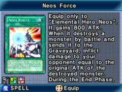 Neos Force (World Championship 2007) - Yugipedia