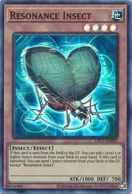 Card Errata:Resonance Insect - Yugipedia