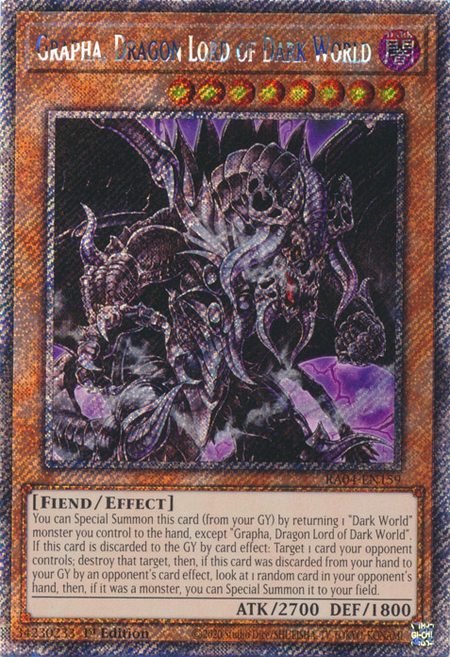 Grapha, Dragon Lord of Dark World - Yugipedia