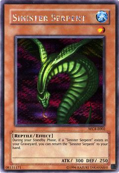 Card Gallery:Sinister Serpent - Yugipedia - Yu-Gi-Oh! wiki