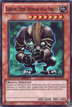 Green Baboon, Defender of the Forest [JUMP-EN014] Ultra Rare