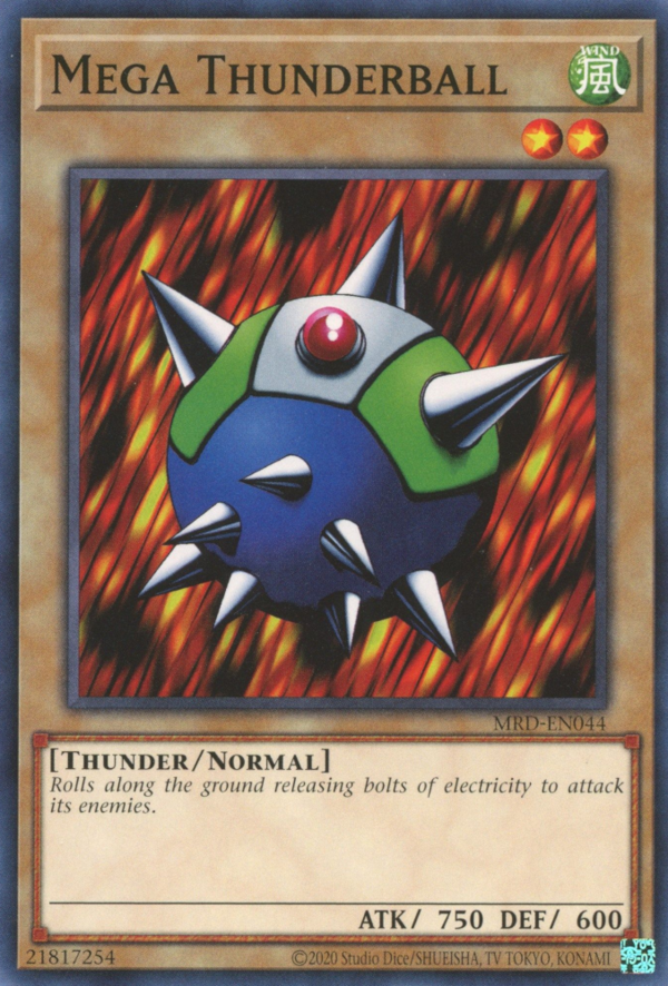 Card ErrataMega Thunderball Yugipedia YuGiOh! wiki