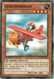 YU-GI-OH! Goblindbergh Trading Card – SDPL-EN014 Common - 1st Edition From Structure Deck: Powercode Link