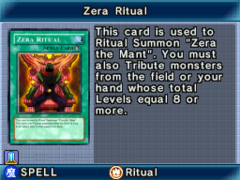 Zera Ritual (World Championship 2008) - Yugipedia