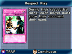 Respect Play (World Championship 2007) - Yugipedia