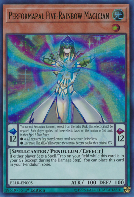 Performapal Five Rainbow Magician