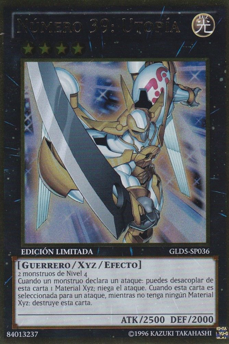 Card Errata:Number 39: Utopia - Yugipedia - Yu-Gi-Oh! Wiki