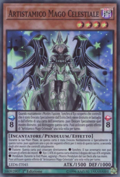 Yu-Gi-Oh! Card - Performapal Celestial Magician - LDS3-EN130 Ultra Rare 1st Edition